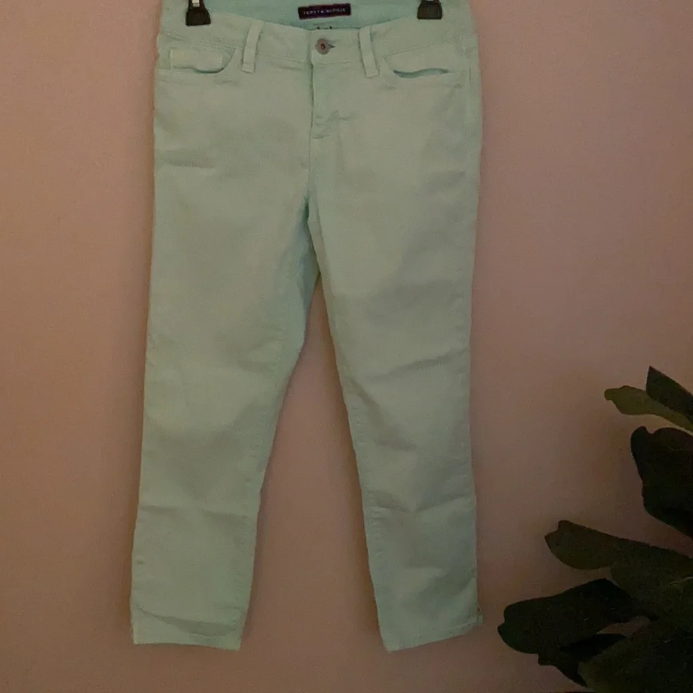 Tommy Hilfiger Mint Green Size 2 Capri Jeans - Picture 5 of 9